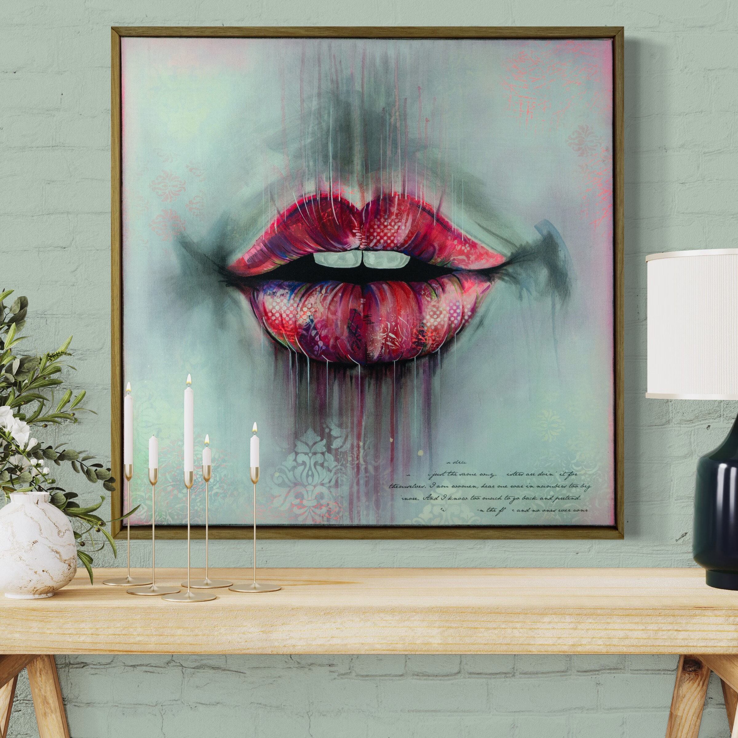_10.2-Lips-Pink-Hot-Popculture-Sexy-Wallart