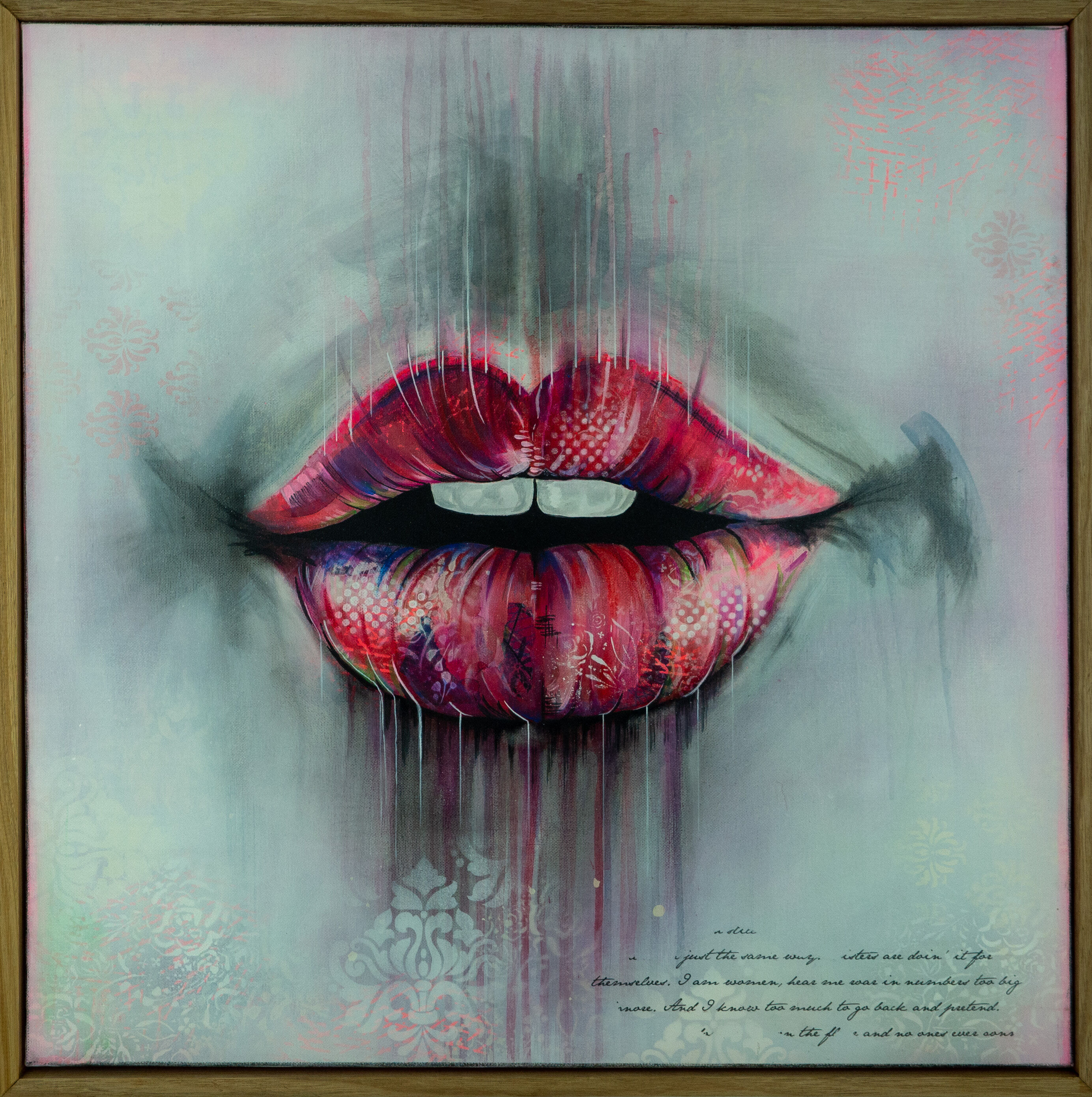 _10.1-Lips-Pink-Hot-Popculture-Sexy-Framed