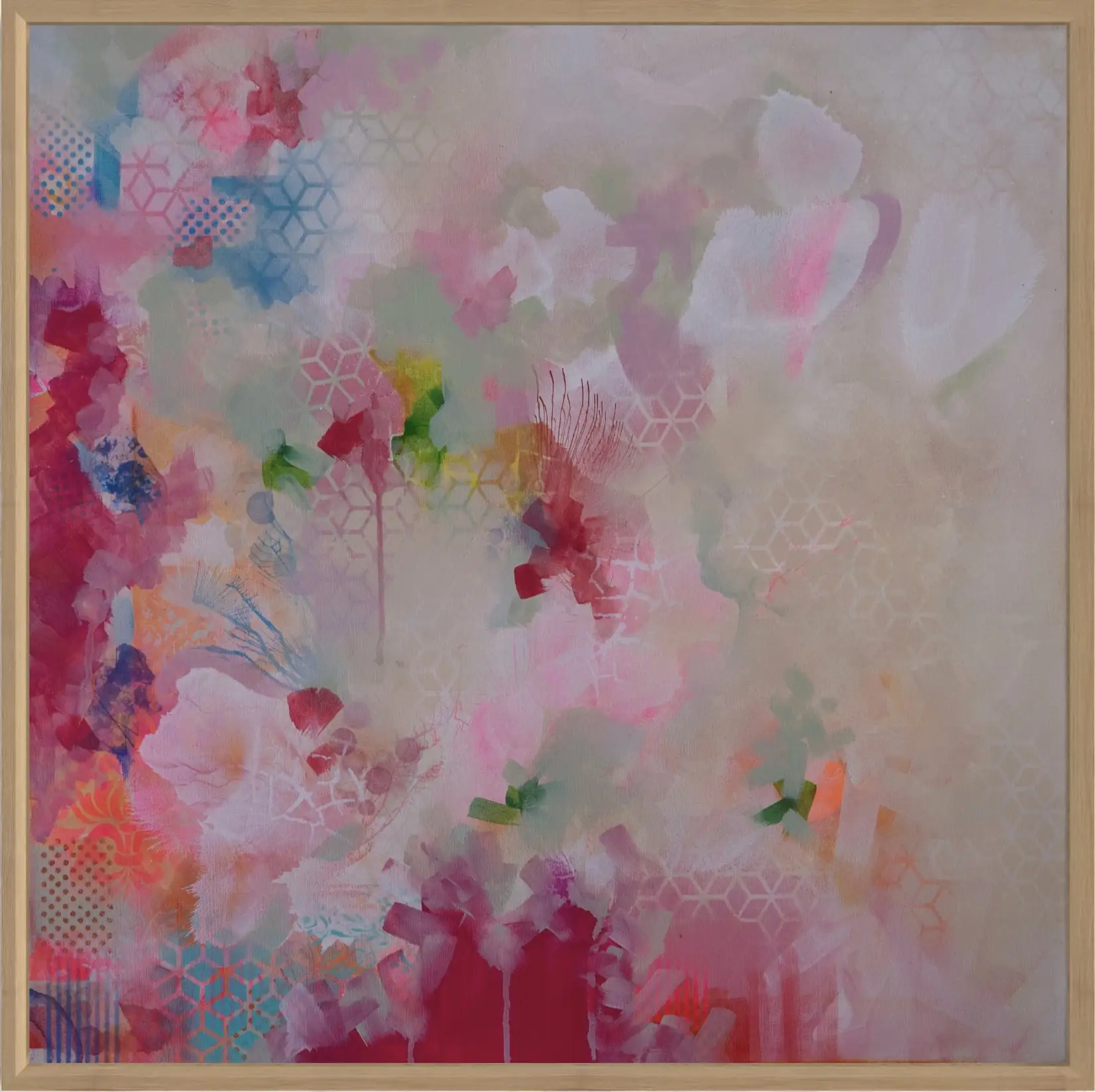 _12.1-Bright-Pink-Abstract-Home-Decor-Framed